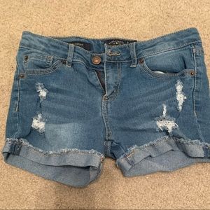 Kids jean shorts